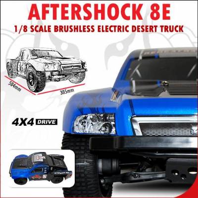 Aftershock 8E 1/8 Scale Brushless Electric Desert Truck